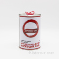 1L Round Motor Oil Tin peut